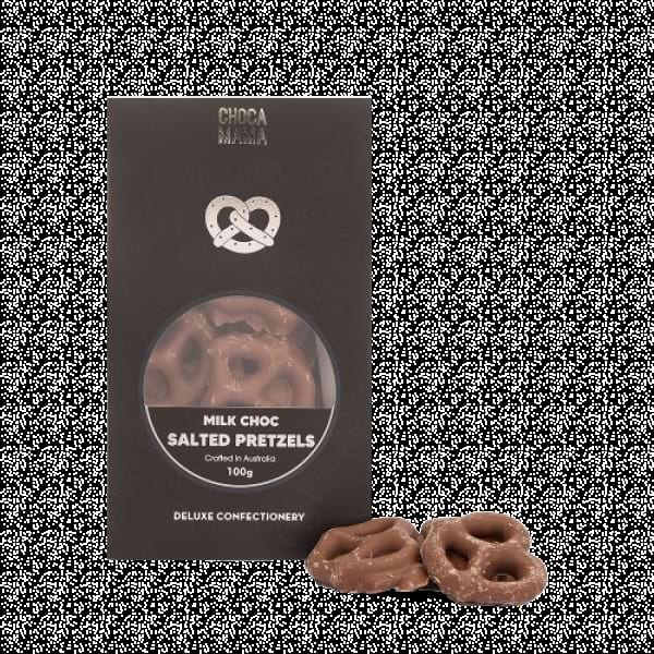 Milk Chocolate Salted Pretzels - 100g