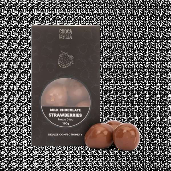 Milk Chocolate Strawberries  - 100g
